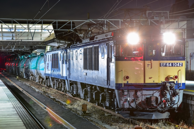 JR貨物 国鉄EF64形電気機関車 EF64-1042 釜戸駅 鉄道フォト・写真 by 