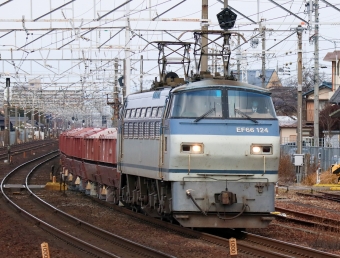 JR貨物 国鉄EF66形電気機関車 EF66-124 鉄道フォト・写真 by Yの人さん 清洲駅：2021年12月29日10時ごろ