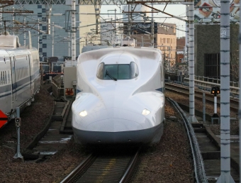 JR東海 N700系新幹線 のぞみ(新幹線) 鉄道フォト・写真 by ゆうだい555さん 名古屋駅 (JR)：2022年01月15日15時ごろ