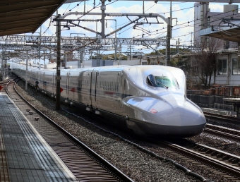 JR東海 N700系新幹線 鉄道フォト・写真 by ゆうだい555さん 豊橋駅 (JR)：2022年01月18日11時ごろ