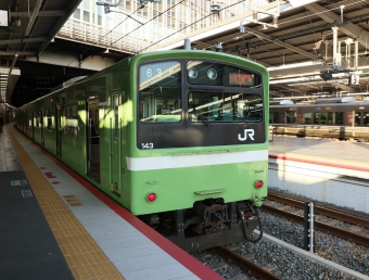 JR西日本 クハ201形 クハ201-143 鉄道フォト・写真 by Yの人さん 新大阪駅 (JR)：2022年01月06日15時ごろ
