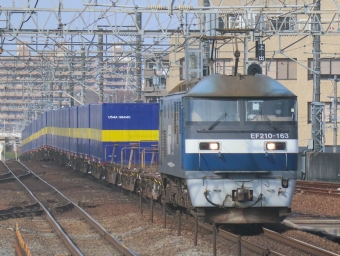 JR貨物 EF210形 EF210-163 鉄道フォト・写真 by Yの人さん 尾張一宮駅：2021年12月21日12時ごろ