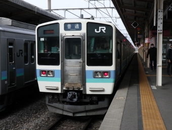 JR東日本 クハ211形 クハ211-2 鉄道フォト・写真 by Yの人さん 塩尻駅：2022年02月06日13時ごろ