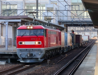 JR貨物 EF510形 EF510-5 鉄道フォト・写真 by Yの人さん 枇杷島駅 (JR)：2022年02月26日16時ごろ