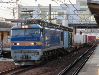 JR貨物 EF510形 EF510-502 鉄道フォト・写真 by Yの人さん 枇杷島駅 (JR)：2022年02月28日16時ごろ