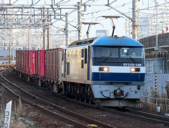 JR貨物 EF210形 EF210-148 鉄道フォト・写真 by Yの人さん 枇杷島駅 (JR)：2022年02月28日16時ごろ