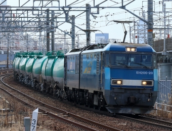 JR貨物 EH200形 EH200-20 鉄道フォト・写真 by Yの人さん 枇杷島駅 (JR)：2022年03月15日11時ごろ