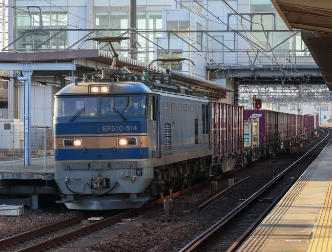 JR貨物 EF510形 EF510-514 鉄道フォト・写真 by Yの人さん 枇杷島駅 (JR)：2022年03月15日16時ごろ