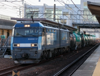 JR貨物 EH200形 EH200-17 鉄道フォト・写真 by Yの人さん 枇杷島駅 (JR)：2022年03月15日16時ごろ
