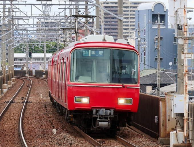 鉄道フォト・写真：名古屋鉄道 名鉄6000系電車 6424 妙興寺駅 鉄道フォト・写真 by Yの人さん - 撮影日 2022/05/14 09:41