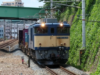 JR貨物 国鉄EF64形電気機関車 EF64-1035 鉄道フォト・写真 by Yの人さん 金山駅 (愛知県|JR)：2022年07月13日13時ごろ