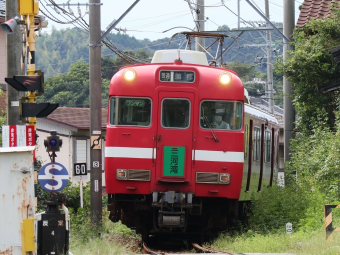 鉄道フォト・写真：名古屋鉄道 名鉄6000系電車 三河湾号 6011 東幡豆駅 鉄道フォト・写真 by Yの人さん - 撮影日 2022/09/10 13:43