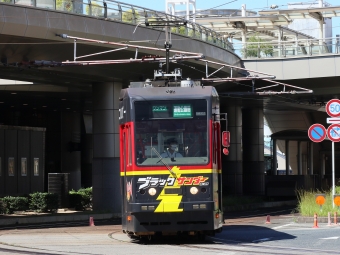 豊橋鉄道モ800形電車 802 鉄道フォト・写真 by Yの人さん 駅前停留場：2022年09月24日12時ごろ