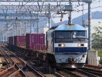 JR貨物 EF210形 EF210-159 鉄道フォト・写真 by Yの人さん 蒲郡駅 (JR)：2022年10月01日12時ごろ