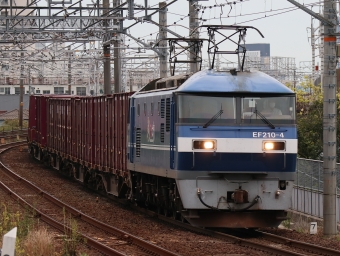 JR貨物 EF210形 EF210-4 鉄道フォト・写真 by Yの人さん 枇杷島駅 (JR)：2022年10月12日16時ごろ