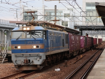 JR貨物 EF510形 EF510-502 鉄道フォト・写真 by Yの人さん 枇杷島駅 (JR)：2022年10月12日16時ごろ