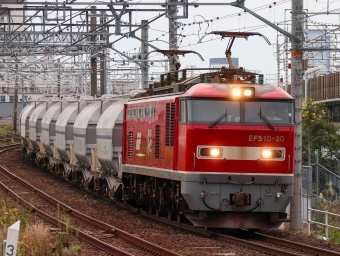 JR貨物 EF510形 EF510-20 鉄道フォト・写真 by Yの人さん 枇杷島駅 (JR)：2022年10月12日16時ごろ