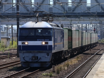 JR貨物 EF210形 EF210-342 鉄道フォト・写真 by Yの人さん 清洲駅：2022年10月14日10時ごろ