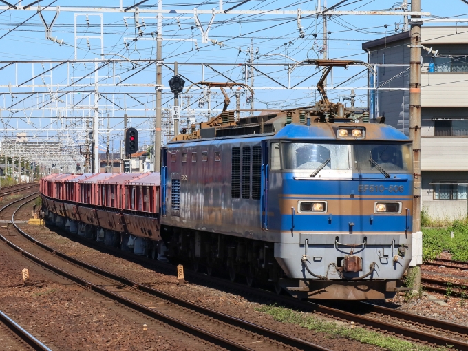 鉄道フォト・写真：JR貨物 EF510形電気機関車 EF510-506 清洲駅 鉄道フォト・写真 by Yの人さん - 撮影日 2022/10/14 10:32