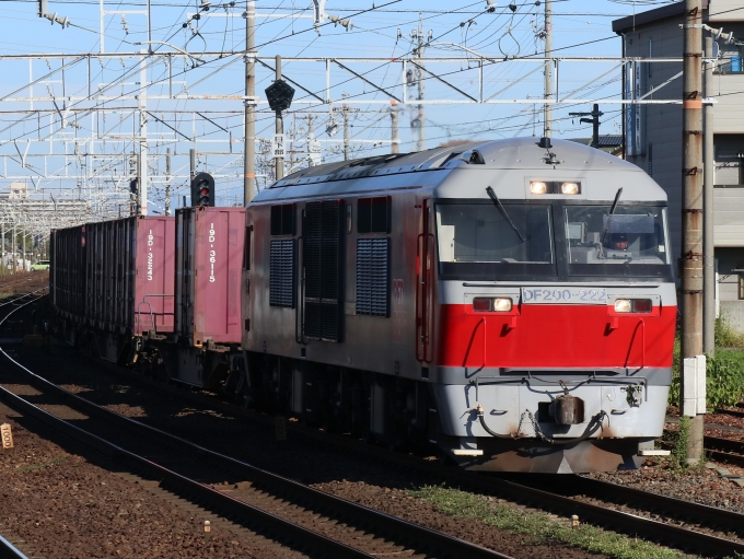 鉄道フォト・写真：JR貨物 DF200形ディーゼル機関車 DF200-222 清洲駅 鉄道フォト・写真 by Yの人さん - 撮影日 2022/10/14 08:24