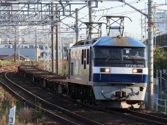 JR貨物 EF210形 EF210-104 鉄道フォト・写真 by Yの人さん 枇杷島駅 (JR)：2022年10月14日15時ごろ