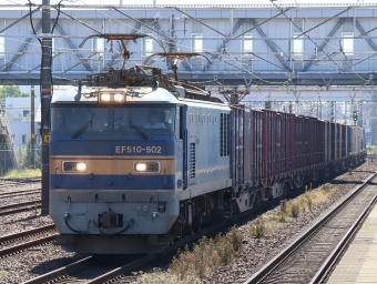 JR貨物 EF510形 EF510-502 鉄道フォト・写真 by Yの人さん 清洲駅：2022年10月14日10時ごろ