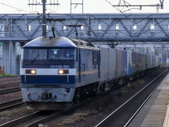 JR貨物 EF210形 EF210-321 鉄道フォト・写真 by Yの人さん 清洲駅：2022年10月18日07時ごろ