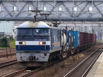 JR貨物 EF210形 EF210-308 鉄道フォト・写真 by Yの人さん 清洲駅：2022年10月18日10時ごろ