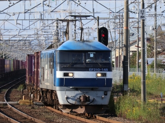 JR貨物 EF210形 EF210-148 鉄道フォト・写真 by Yの人さん 清洲駅：2022年10月18日15時ごろ