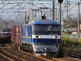 JR貨物 EF210形 EF210-347 鉄道フォト・写真 by Yの人さん 清洲駅：2022年10月18日15時ごろ
