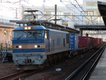 JR貨物 EF510形 EF510-507 鉄道フォト・写真 by Yの人さん 枇杷島駅 (JR)：2022年10月19日16時ごろ