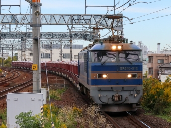 JR貨物 EF510形 EF510-512 鉄道フォト・写真 by Yの人さん 枇杷島駅 (JR)：2022年10月25日10時ごろ