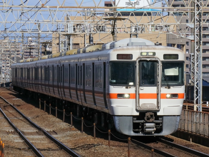 鉄道フォト・写真：JR東海313系電車 クモハ313-5008 尾張一宮駅 鉄道フォト・写真 by Yの人さん - 撮影日 2022/11/15 10:09