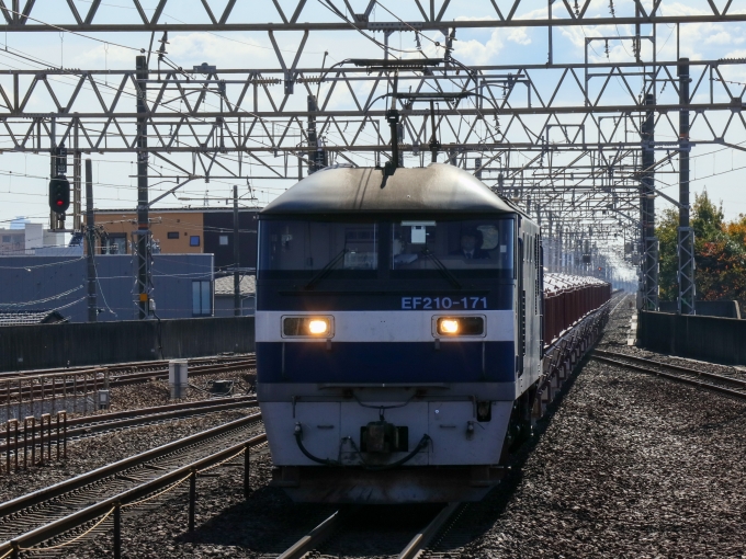 鉄道フォト・写真：JR貨物EF210形電気機関車 EF210-171 尾張一宮駅 鉄道フォト・写真 by Yの人さん - 撮影日 2022/11/15 10:49