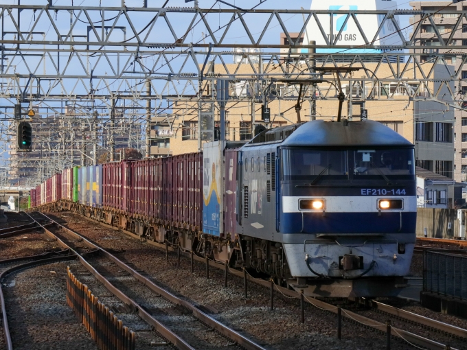 鉄道フォト・写真：JR貨物EF210形電気機関車 EF210-144 尾張一宮駅 鉄道フォト・写真 by Yの人さん - 撮影日 2022/11/15 15:09