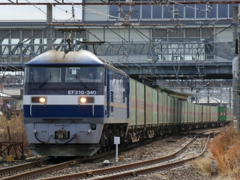 JR貨物 EF210形 EF210-340 鉄道フォト・写真 by Yの人さん 木曽川駅：2022年11月30日11時ごろ