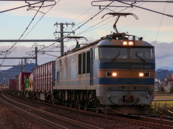 JR貨物 EF510形 EF510-502 鉄道フォト・写真 by Yの人さん 木曽川駅：2022年11月30日16時ごろ
