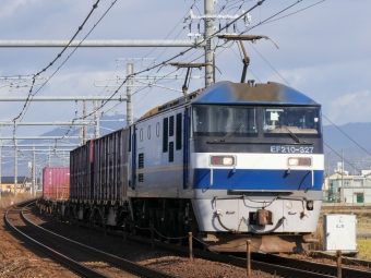 JR貨物 EF210形 EF210-327 鉄道フォト・写真 by Yの人さん 木曽川駅：2022年12月06日09時ごろ