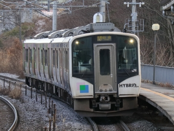 JR東日本 HB-E211形 HB-E211-1 鉄道フォト・写真 by Yの人さん 国府多賀城駅：2022年12月30日09時ごろ