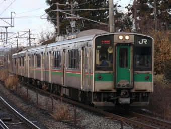 JR東日本 クモハ701形 クモハ701-1509 鉄道フォト・写真 by Yの人さん 国府多賀城駅：2022年12月30日09時ごろ
