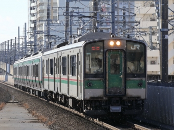 JR東日本 クモハ701形 クモハ701-1510 鉄道フォト・写真 by Yの人さん 長町駅 (JR)：2023年01月02日10時ごろ