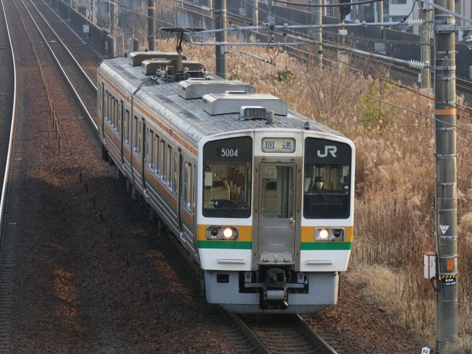 鉄道フォト・写真：JR東海 国鉄213系電車 クハ212-5004 尾張一宮駅 鉄道フォト・写真 by Yの人さん - 撮影日 2023/01/07 15:34