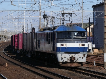 JR貨物 EF210形 EF210-102 鉄道フォト・写真 by Yの人さん 清洲駅：2023年01月28日09時ごろ