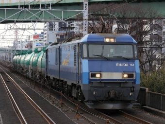 JR貨物 EH200形 EH200-10 鉄道フォト・写真 by Yの人さん 鶴舞駅 (JR)：2023年01月28日13時ごろ
