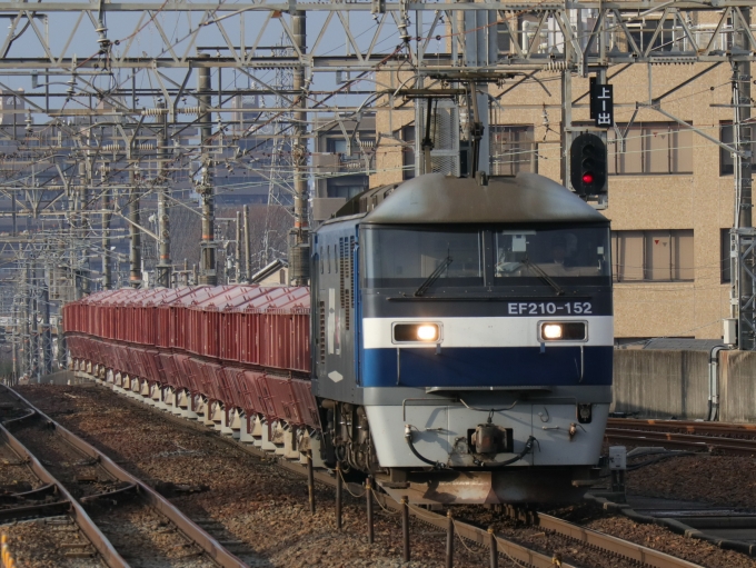 鉄道フォト・写真：JR貨物EF210形電気機関車 EF210-152 尾張一宮駅 鉄道フォト・写真 by Yの人さん - 撮影日 2023/02/01 15:46