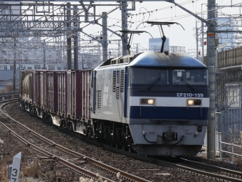 JR貨物 EF210形 EF210-159 鉄道フォト・写真 by Yの人さん 枇杷島駅 (JR)：2023年02月02日09時ごろ