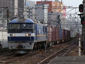 JR貨物 EF210形 EF210-305 鉄道フォト・写真 by Yの人さん 名古屋駅 (JR)：2023年02月02日13時ごろ