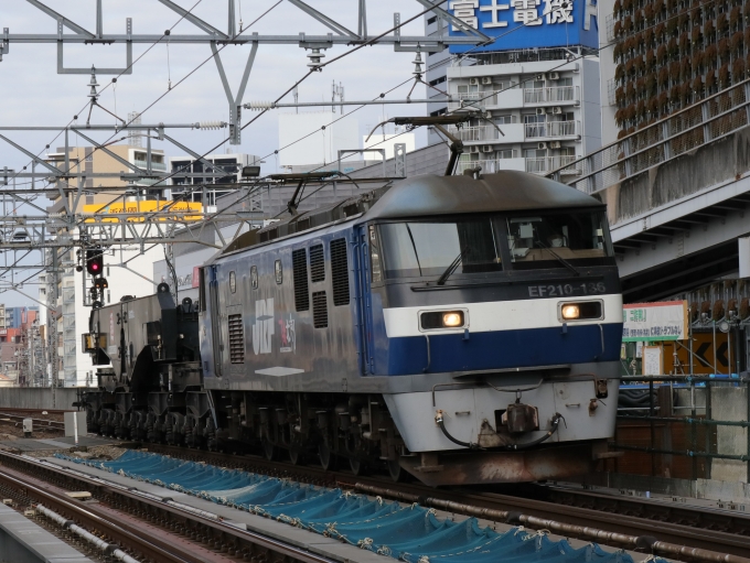 鉄道フォト・写真：JR貨物EF210形電気機関車 EF210-136 名古屋駅 (JR) 鉄道フォト・写真 by Yの人さん - 撮影日 2023/02/07 10:07