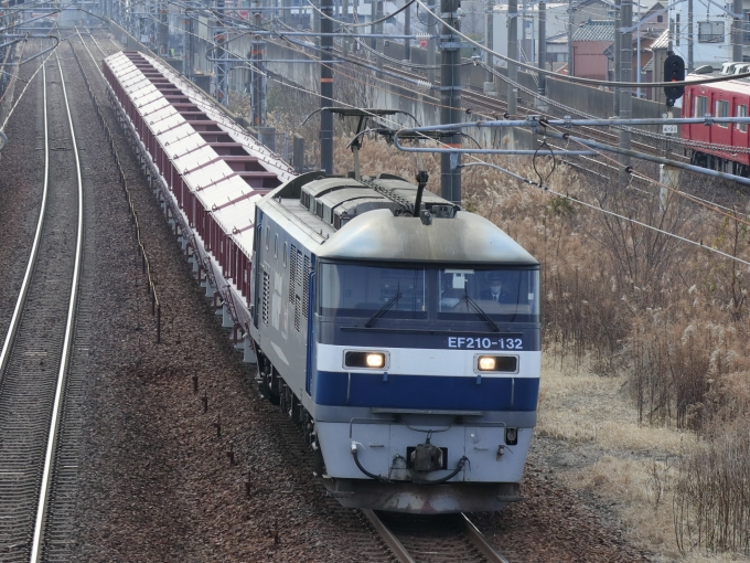 鉄道フォト・写真：JR貨物EF210形電気機関車 EF210-132 尾張一宮駅 鉄道フォト・写真 by Yの人さん - 撮影日 2023/02/08 10:48