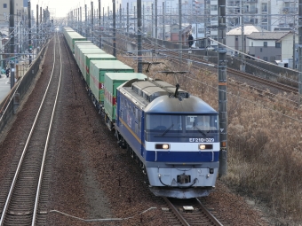 JR貨物 EF210形 EF210-329 鉄道フォト・写真 by Yの人さん 尾張一宮駅：2023年02月08日11時ごろ